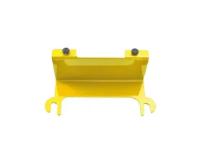 Steinjager License Plate Relocation Kit Wrangler JK 2007-2018 Lemon Peel
