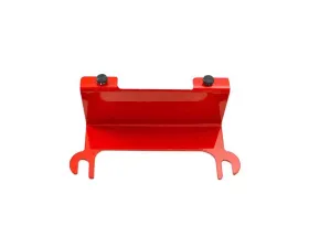 Steinjager License Plate Relocation Kit Wrangler JK 2007-2018 Red Baron