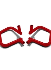 Steinjager Grab Handle Kit Wrangler JK 2007-2018 Rigid Design Front and Rear for 2 Door JK Red Baron                                     - J0044760 - Image 2