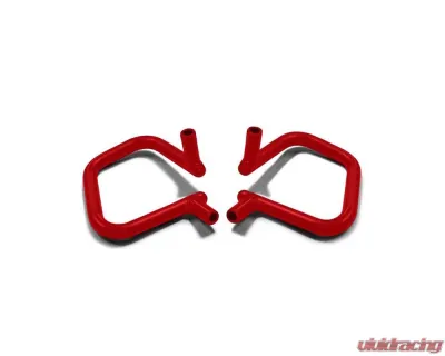 Steinjager Grab Handle Kit Wrangler JK 2007-2018 Rigid Design Front and Rear for 2 Door JK Red Baron - J0044760
