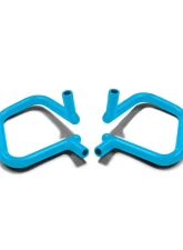 Steinjager Grab Handle Kit Wrangler JK 2007-2018 Rigid Design Front and Rear for 2 Door JK Playboy Blue                                     - J0044762 - Image 2