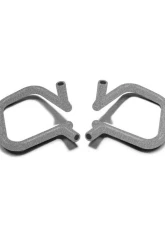 Steinjager Grab Handle Kit Wrangler JK 2007-2018 Rigid Design Front and Rear for 4 Door JKU Gray Hammertone                                     - J0041352 - Image 2