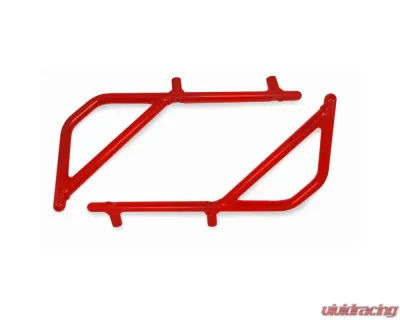 Steinjager Grab Handle Kit Wrangler JK 2007-2018 Rigid Design Front and Rear for 2 Door JK Red Baron - J0044760