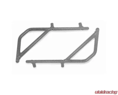 Steinjager Grab Handle Kit Wrangler JK 2007-2018 Rigid Design Front and Rear for 4 Door JKU Gray Hammertone - J0041352