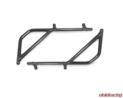Steinjager Black Powdercoat U Grab Handle Kit Rear Rigid Wire Form 4 Door Only Jeep Wrangler JK 2007-2015 - J0040941