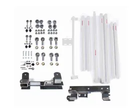 Steinjager Chrome Moly Tubing Long Arm Travel Kit (Cloud White) Jeep Wrangler TJ AT 1997-2002