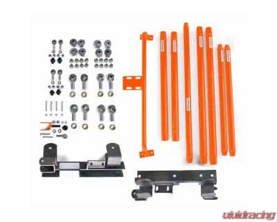 Steinjager Chrome Moly Tubing Long Arm Travel Kit (Fluorescent Orange) Jeep Wrangler TJ MT 1997-2002 - J0046041