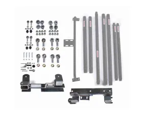 Steinjager Chrome Moly Tubing Long Arm Travel Kit (Gray Hammertone) Jeep Wrangler TJ AT 1997-2002