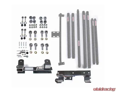 Steinjager Chrome Moly Tubing Long Arm Travel Kit (Gray Hammertone) Jeep Wrangler TJ MT 1997-2002 - J0046051