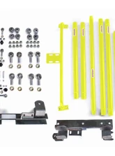 Steinjager Chrome Moly Tubing Long Arm Travel Kit (Lemon Peel) Jeep Wrangler TJ MT 1997-2002                                     - J0046045 - Image 2