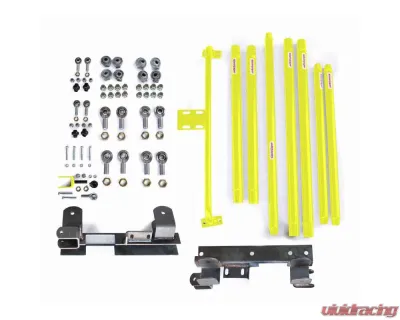Steinjager Chrome Moly Tubing Long Arm Travel Kit (Lemon Peel) Jeep Wrangler TJ MT 1997-2002 - J0046045