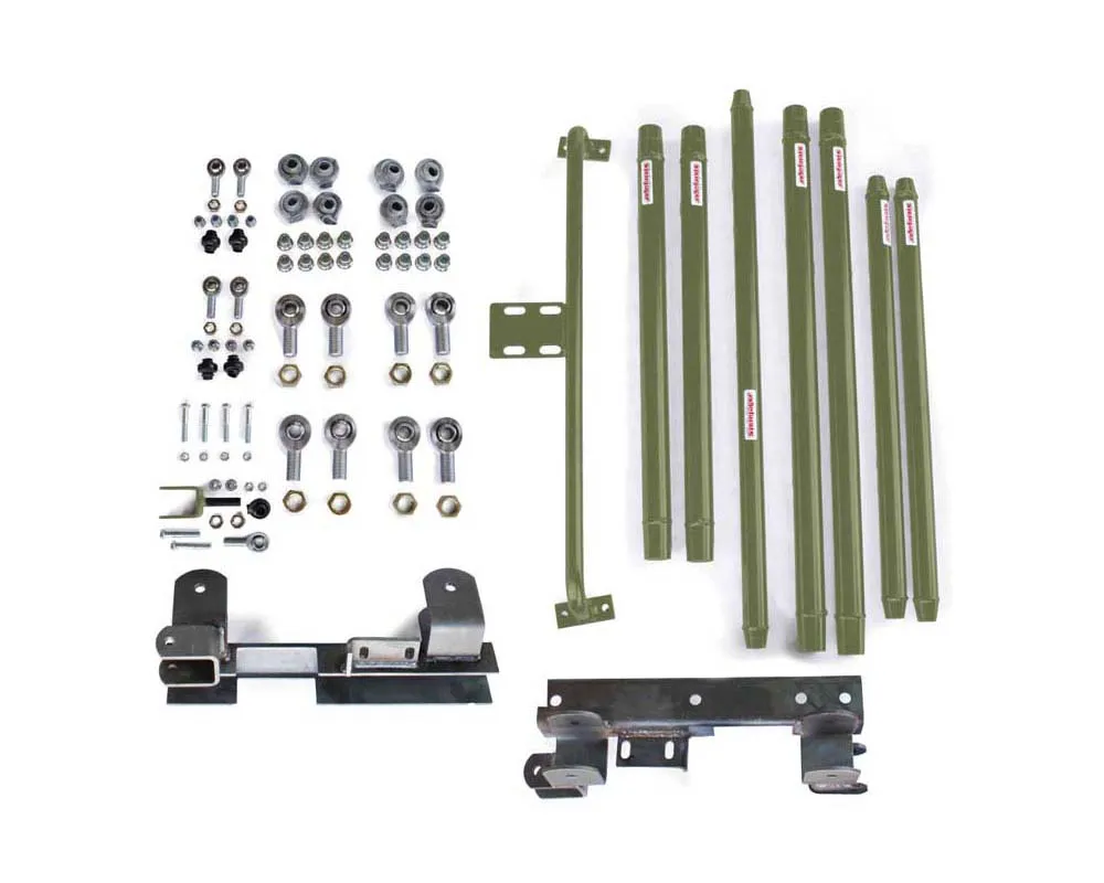 Steinjager DOM Tubing Long Arm Travel Kit Locas Green Jeep Wrangler TJ AT 1997-2002 - J0046034