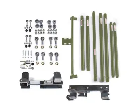 Steinjager Chrome Moly Tubing Long Arm Travel Kit (Locas Green) Jeep Wrangler TJ AT 1997-2002