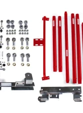 Steinjager Chrome Moly Tubing Long Arm Travel Kit (Red Baron) Jeep Wrangler TJ AT 1997-2002                                     - J0046056 - Image 2