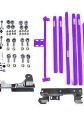 Steinjager Chrome Moly Tubing Long Arm Travel Kit (Sinbad Purple) Jeep Wrangler TJ MT 1997-2002                                     - J0046052 - Image 2
