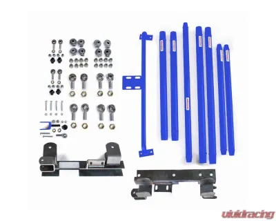 Steinjager Chrome Moly Tubing Long Arm Travel Kit (Southwest Blue) Jeep Wrangler TJ MT 1997-2002 - J0046043