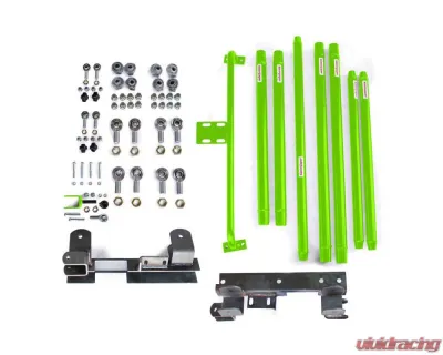 Steinjager Chrome Moly Tubing Long Arm Travel Kit (Neon Green) Jeep Wrangler TJ MT 1997-2002 - J0046046