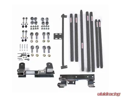Steinjager Chrome Moly Tubing Long Arm Travel Kit (Texturized Black) Jeep Wrangler TJ MT 1997-2002 - J0046050