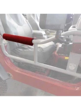 Steinjager Doors, Tubular, Arm Rest CJ-8 1981-1986 Front Red                                     - J0046103 - Image 3