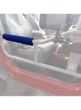 Steinjager Doors, Tubular, Arm Rest CJ-8 1981-1986 Front Blue                                     - J0046109 - Image 2