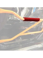 Steinjager Doors, Tubular, Arm Rest Wrangler JK 2007-2018 Front Red                                     - J0046098 - Image 3