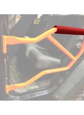 Steinjager Doors, Tubular, Arm Rest Wrangler JK 2007-2018 Rear Red                                     - J0046099 - Image 3
