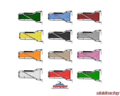 Steinjager Doors, Covers Wrangler JK 2007-2018 Front Doors Only Orange - J0041366