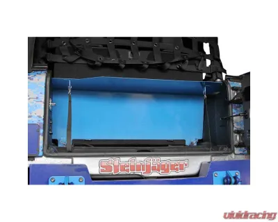 Steinjager Storage Box, Rear Wrangler JK 2007-2018 2 Door Red Baron - J0045950