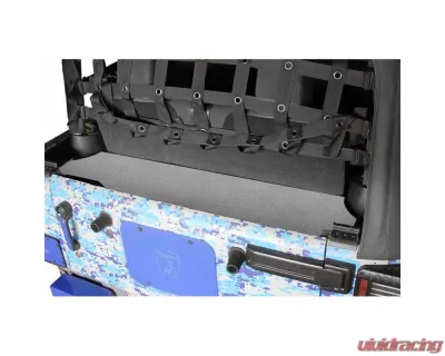 Steinjager Storage Box, Rear Wrangler JK 2007-2018 2 Door Gray Hammertone - J0045959