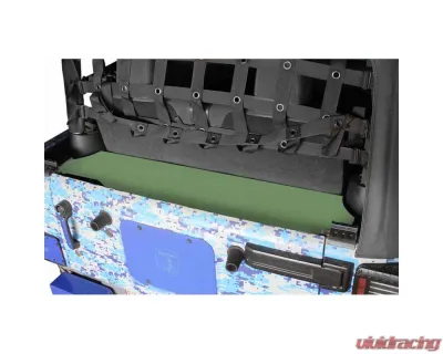 Steinjager Storage Box, Rear Wrangler JK 2007-2018 2 Door Locas Green - J0045956