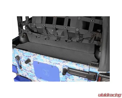 Steinjager Storage Box, Rear Wrangler JK 2007-2018 2 Door Texturized Black - J0045958