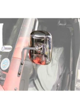 Steinjager Mirror Wrangler JK 2007-2018 A Pillar Mounted Gray Hammertone                                     - J0044997 - Image 4