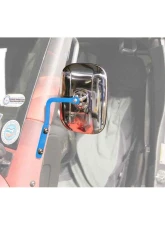 Steinjager Mirror Wrangler JK 2007-2018 A Pillar Mounted Playboy Blue                                     - J0044990 - Image 4