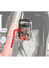 Steinjager Mirror Wrangler JK 2007-2018 A Pillar Mounted Red Baron                                     - J0044988 - Image 4