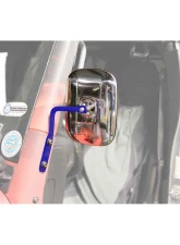 Steinjager Mirror Wrangler JK 2007-2018 A Pillar Mounted Southwest Blue                                     - J0044989 - Image 4