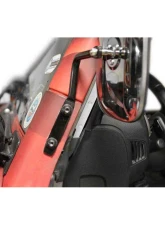 Steinjager Mirror Wrangler JK 2007-2018 A Pillar Mounted Fluorescent Orange                                     - J0044987 - Image 3