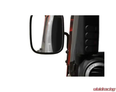 Steinjager Mirror Wrangler JK 2007-2018 A Pillar Mounted Fluorescent Orange - J0044987