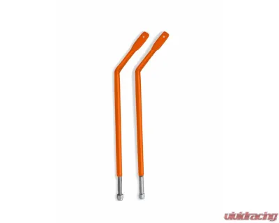 Steinjager Mirror Legs (Mirrors Not Included) Fluorescent Orange Jeep Wrangler JL 2018+ - J0049946