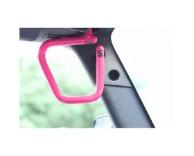Steinjager Grab Handle Kit Wrangler JK 2007-2018 Rigid Design Front Hot Pink