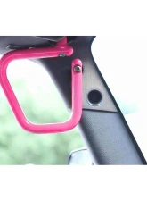 Steinjager Grab Handle Kit Wrangler JK 2007-2018 Rigid Design Front Hot Pink                                     - J0046505 - Image 4