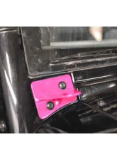 Steinjager LED Lights and Brackets Wrangler JK 2007-2018 Lower Windshield Mount Brackets Only Hot Pink                                     - J0046393 - Image 2