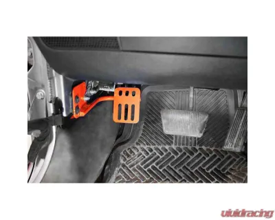 Steinjager Dead Pedal Wrangler JK 2007-2018 Fluorescent Orange - J0046234