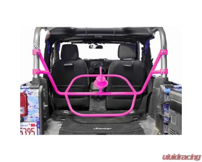 Steinjager Tire Carrier Wrangler JK 2007-2018 2 Door Internal Hot Pink - J0046574