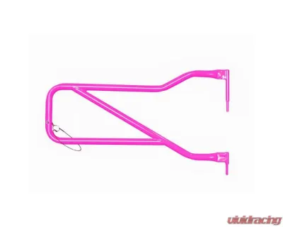 Steinjager Doors, Tubular Wrangler JK 2007-2018 Hot Pink Front and Rear Doors - J0046493