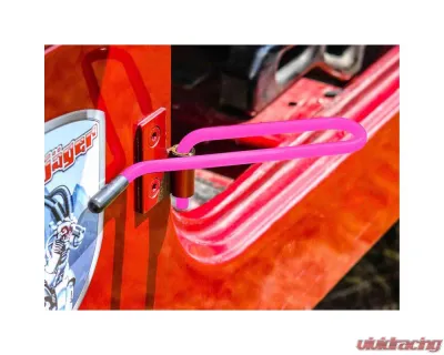 Steinjager Foot Rest Kit CJ-7 1976-1986 Hot Pink - J0046580