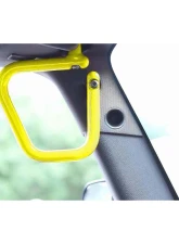 Steinjager Grab Handle Kit Wrangler JK 2007-2018 Rigid Design Front Neon Yellow                                     - J0046503 - Image 2