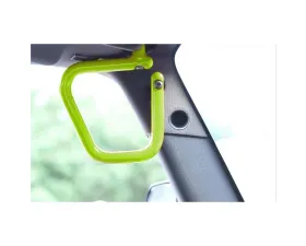 Steinjager Grab Handle Kit Wrangler JK 2007-2018 Rigid Design Front Gecko Green