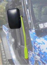 Steinjager Mirror Gladiator JT 2019 Door Hinge Mounted Poly Isolated Gecko Green                                     - J0048932 - Image 4