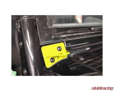 Steinjager LED Lights and Brackets Wrangler JK 2007-2018 Lower Windshield Mount Brackets Only Neon Yellow - J0046391