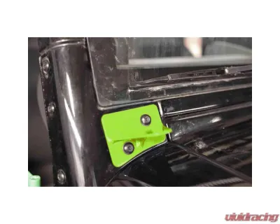Steinjager LED Lights and Brackets Wrangler JK 2007-2018 Lower Windshield Mount Brackets Only Gecko Green - J0046392